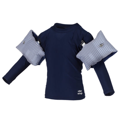 otter wings | Navy Blue | Long Sleeve